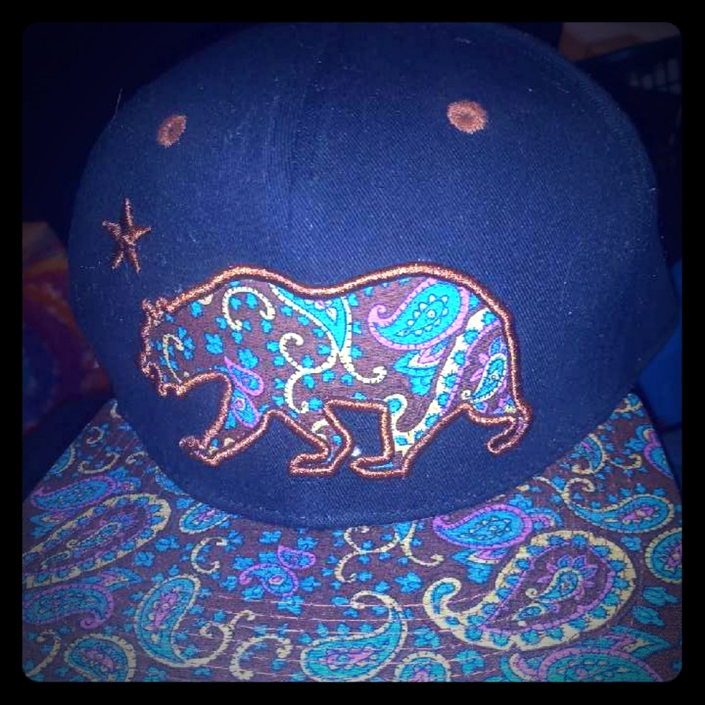 Printed California snapback